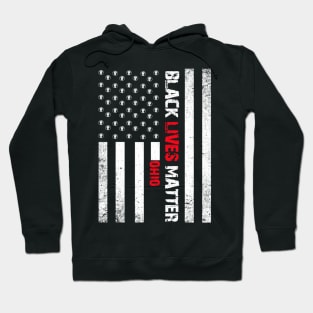 Ohio black lives matter Flag American Vintage Hoodie